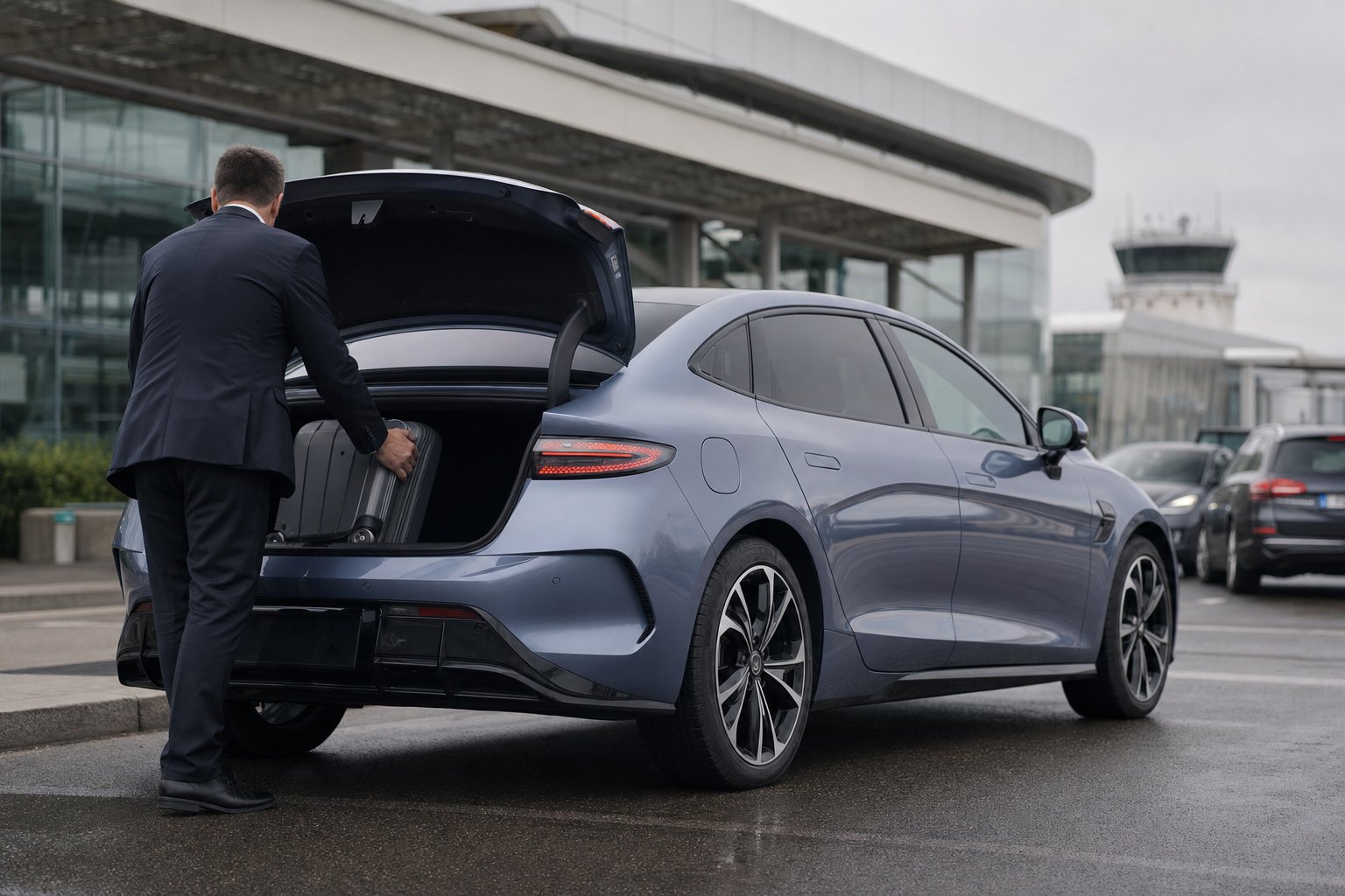 Chauffeur privé Dreams Prestige VTC pour un transfert vers l'aéroport Metz-Nancy-Lorraine ETZ